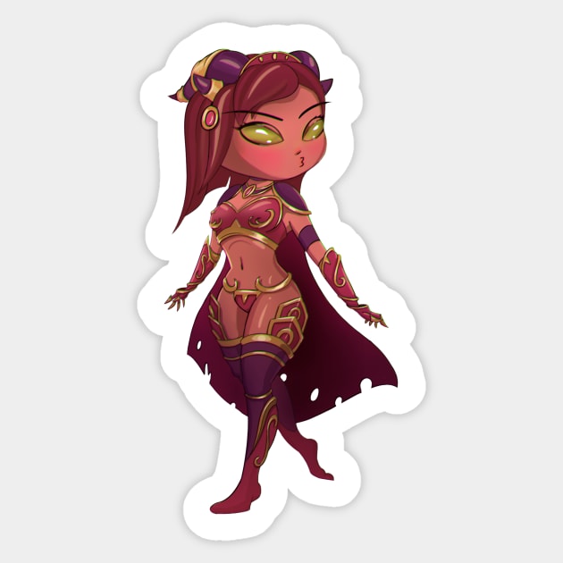 alexstrasza Sticker by conquart